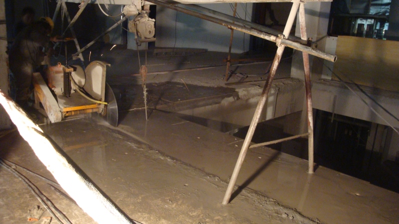 无损静力拆除、切割开洞