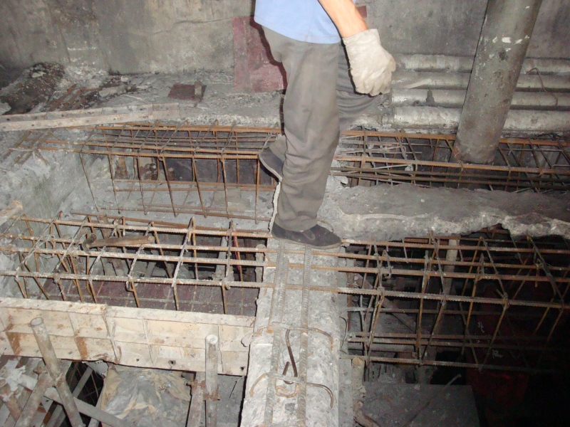 置换混凝土加固